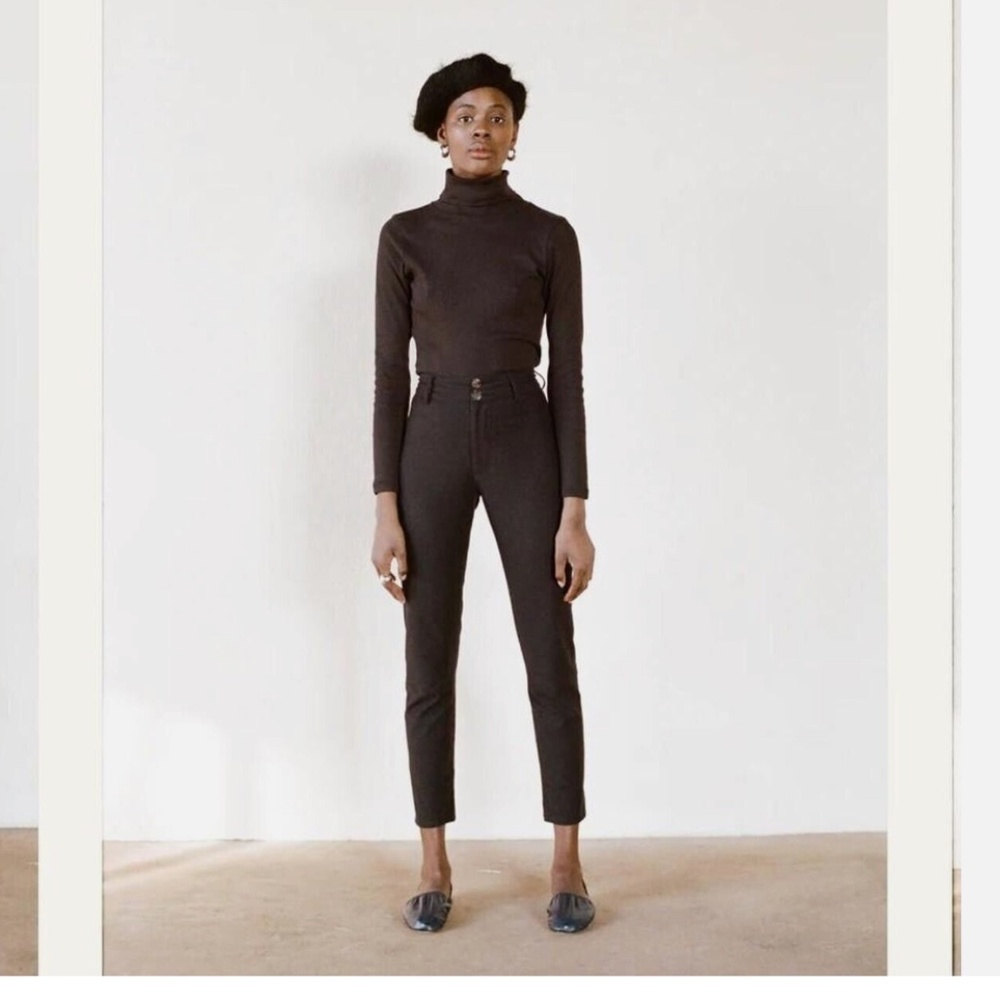 Maria Stanley Luna SKINNY pant in black